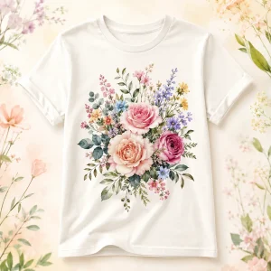 Floral tee