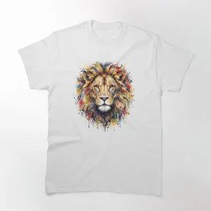 watercolor lion