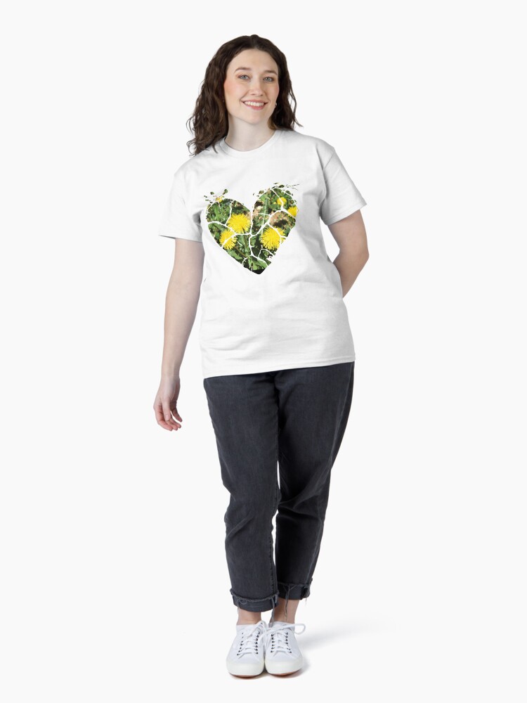 Dandelion Intro Heart With Cracks Classic T-Shirt