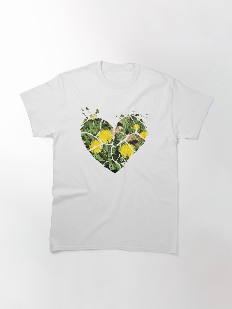 Dandelion Intro Heart With Cracks Classic T-Shirt