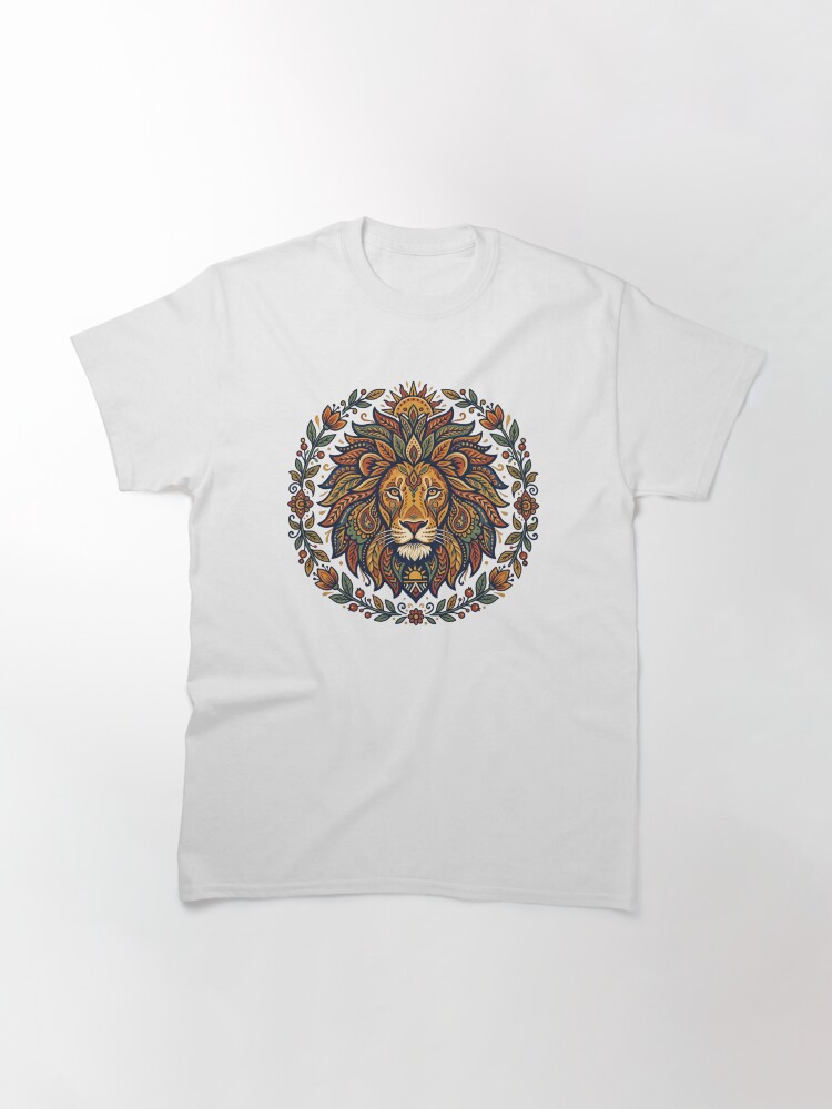 Lion Head With Calm And Royal Expression Classic T-Shirt