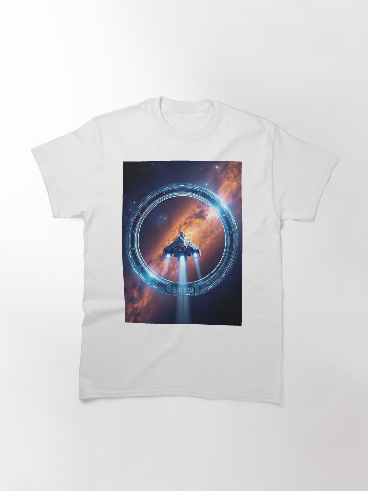 Passing Through a Gate Between Worlds Classic T-Shirt