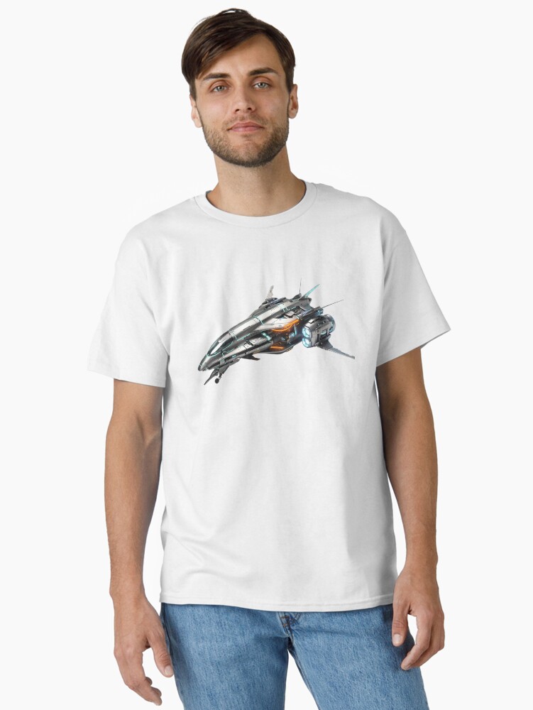 Launch Into the Future of Space Exploration Classic T-Shirt