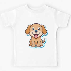 Big, Round Eyes for Added Cuteness Kids T-Shirt