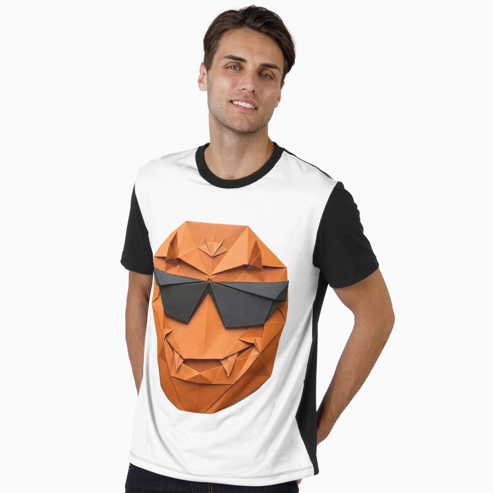 Cool Origami Emoticon Halloween Mascot Merchandise – Variant 17
