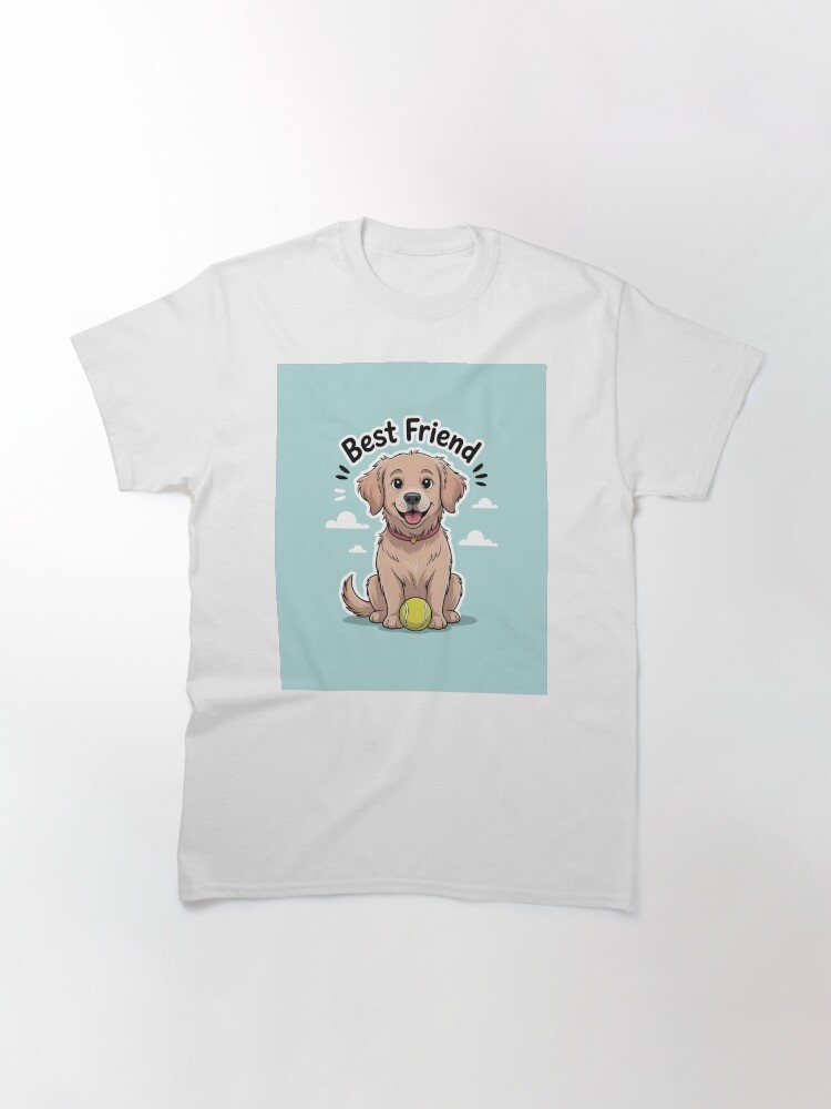Puppy with Expressive Eyes Classic T-Shirt
