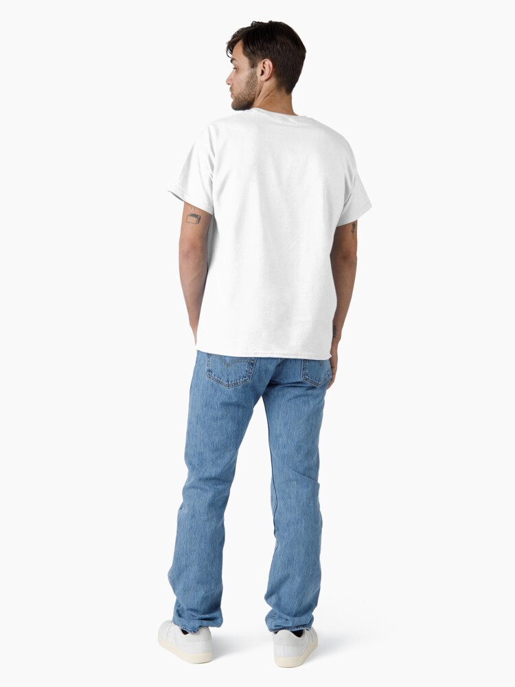 A Luminous Dog on a Purple Platform Classic T-Shirt