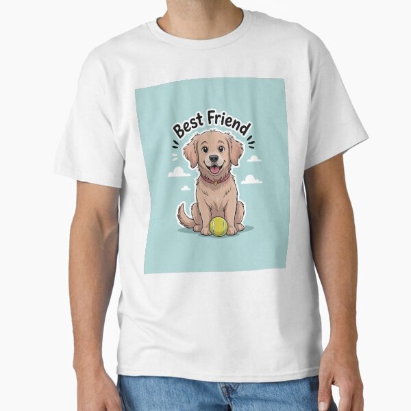 Puppy with Expressive Eyes Classic T-Shirt