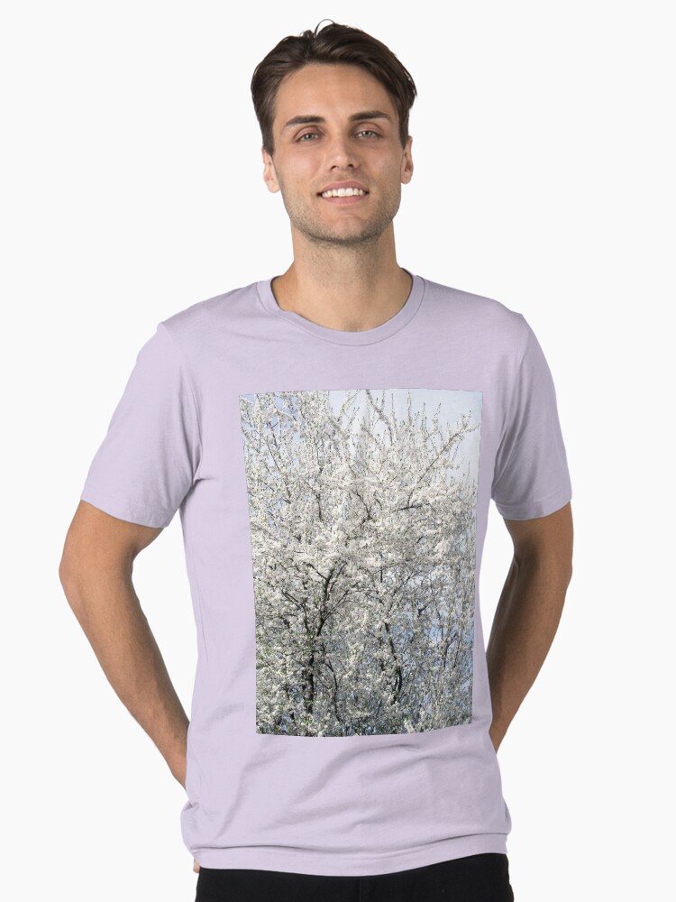 Redbubble Myrobalan Plum Flowers Spring Vintage Wash T-Shirt