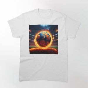 The soccer ball, a shining symbol Classic T-Shirt